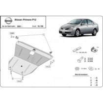 Protection sous moteur et de la boîte de vitesse Nissan Primera P12