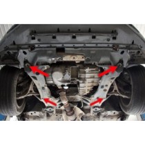 Protection sous moteur et de la boîte de vitesse Honda Accord