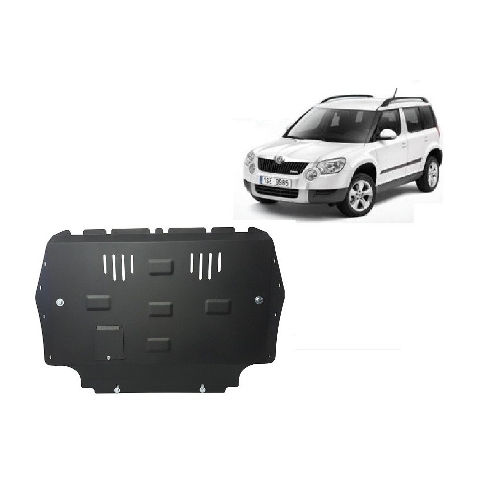 Protection sous moteur et de la boîte de vitesse Skoda Yeti