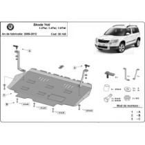 Protection sous moteur et de la boîte de vitesse Skoda Yeti