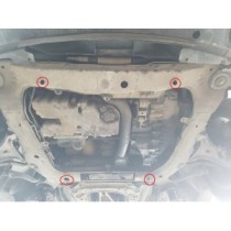 Protection sous moteur et de la boîte de vitesse Volvo S60