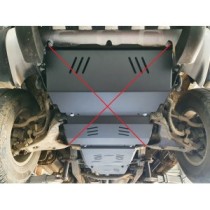 Protection de la boîte de vitesse Mitsubishi L 200