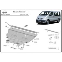 Protection sous moteur et de la boîte de vitesse Nissan Primastar