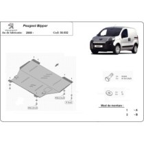Protection sous moteur et de la boîte de vitesse Peugeot Bipper