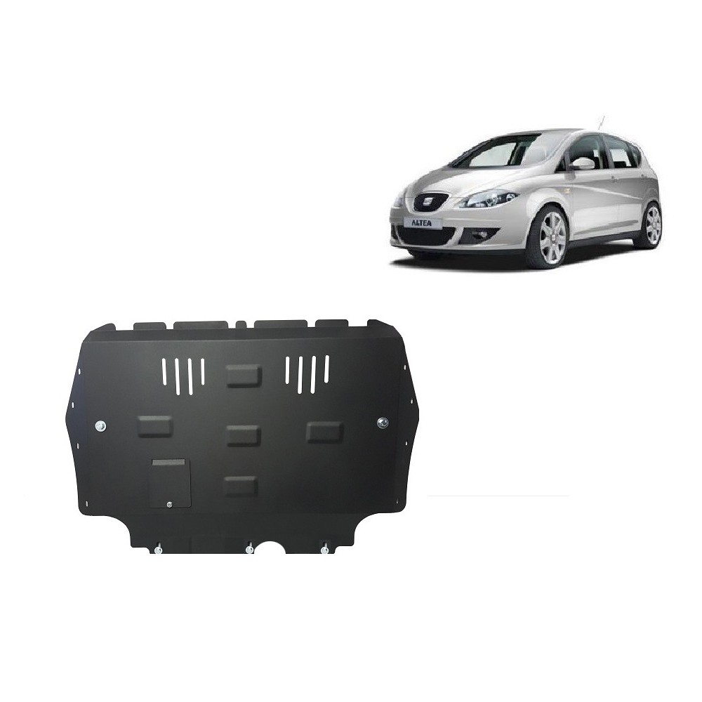 Protection sous moteur et de la boîte de vitesse Seat Altea