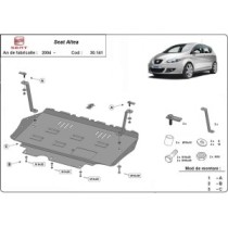 Protection sous moteur et de la boîte de vitesse Seat Altea