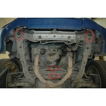 Protection sous moteur et de la boîte de vitesse Subaru Forester 2