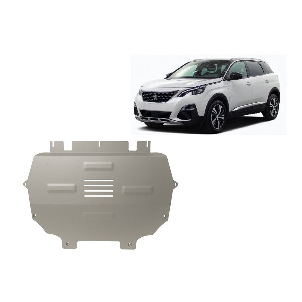 Protection sous moteur et de la boîte de vitesse Peugeot 5008 - Aluminium