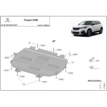 Protection sous moteur et de la boîte de vitesse Peugeot 5008 - Aluminium