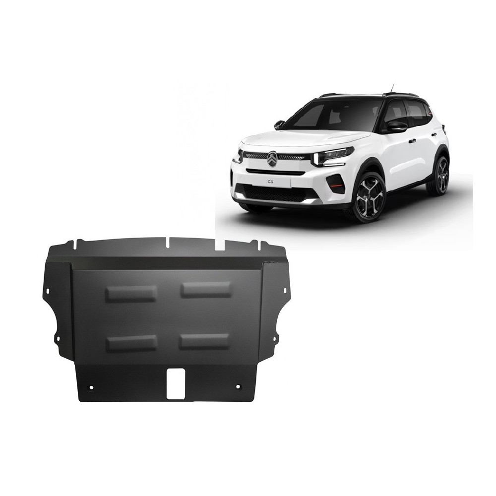 Protection sous moteur et de la boîte de vitesse Citroen C3