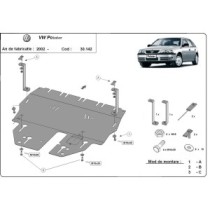 Protection sous moteur et de la boîte de vitesse Volkswagen Pointer