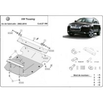 Protection Sous Moteur Volkswagen Touareg 7L
