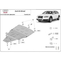 Protection sous moteur et de la boîte de vitesse Audi A6 Allroad 2 - sans latéraux