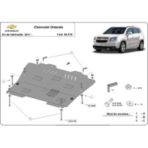 Protection sous moteur et de la boîte de vitesse Chevrolet Orlando