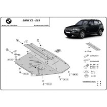 Protection de radiateur BMW X3 E83