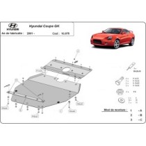 Protection sous moteur et de la boîte de vitesse Hyundai Coupé Gk