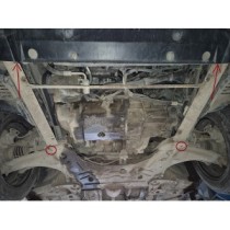 Protection sous moteur et de la boîte de vitesse Renault Espace 4