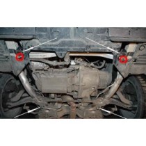 Protection sous moteur et de la boîte de vitesse citroen C5