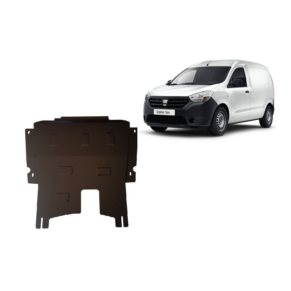 Protection sous moteur et de la boîte de vitesse Dacia Dokker