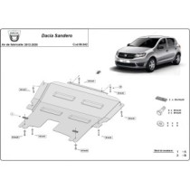 Protection sous moteur et de la boîte de vitesse Dacia Sandero 2