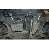 Protection sous moteur et de la boîte de vitesse Mitsubishi Lancer