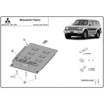 Protection de la boîte de vitesse Mitsubishi Pajero 2
