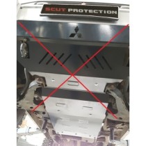 Protection de la boîte de vitesse Mitsubishi Pajero 2
