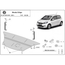 Protection sous moteur et de la boîte de vitesse Skoda Citigo