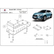 Protection du différentiel Suzuki S-Cross - 4WD