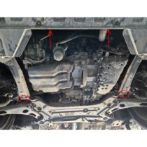 Protection sous moteur et de la boîte de vitesse Mitsubishi Outlander