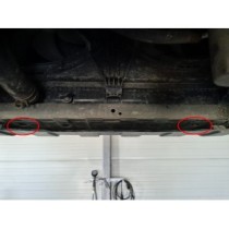 Protection sous moteur et de la boîte de vitesse Mitsubishi Outlander
