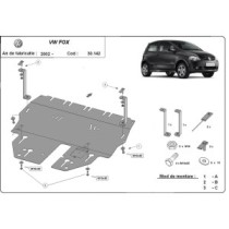 Protection sous moteur et de la boîte de vitesse VW Fox