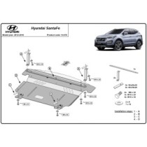 Protection sous moteur et de la boîte de vitesse Hyundai Santa Fe
