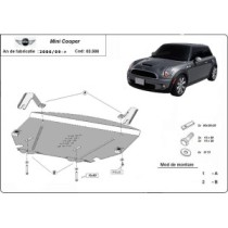 Protection sous moteur et de la boîte de vitesse Mini Cooper R56