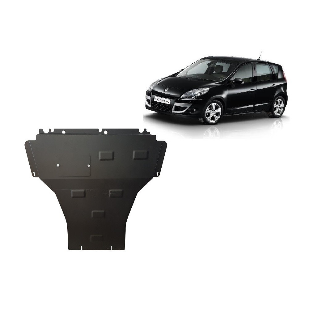 Protection sous moteur et de la boîte de vitesse Renault Scenic 3
