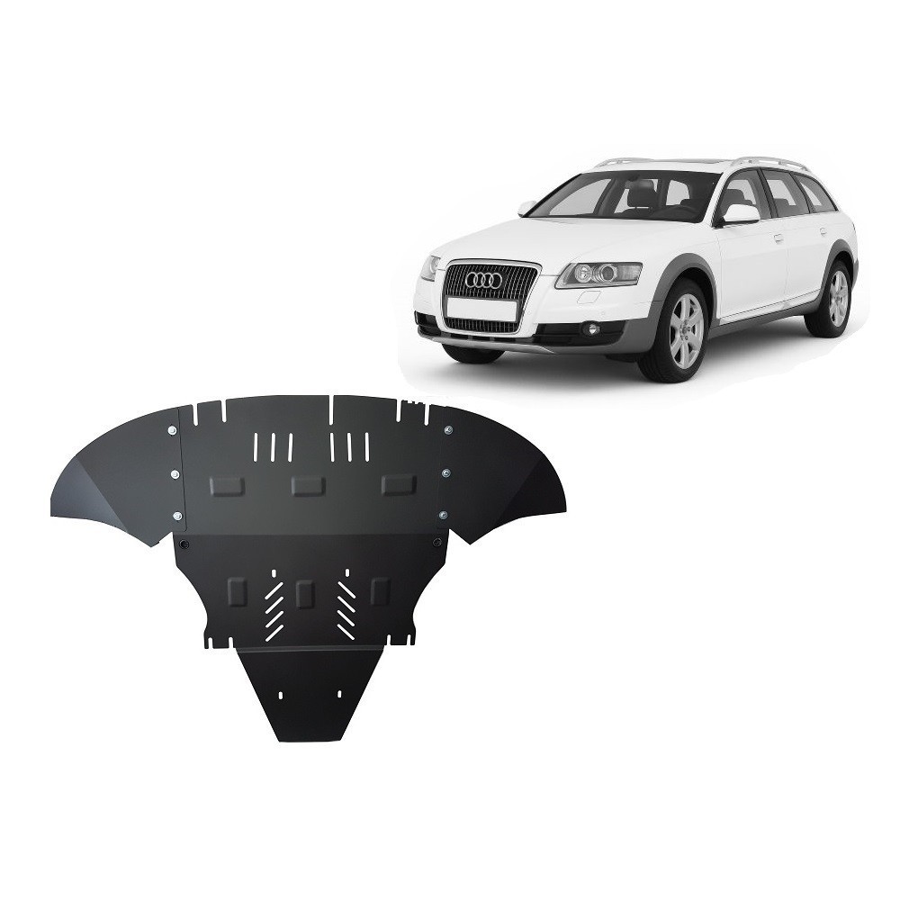 Protection sous moteur et de la boîte de vitesse Audi A6 Allroad 2 - avec latéraux