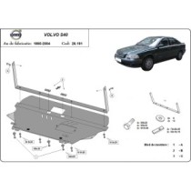 Protection sous moteur et de la boîte de vitesse Volvo S40