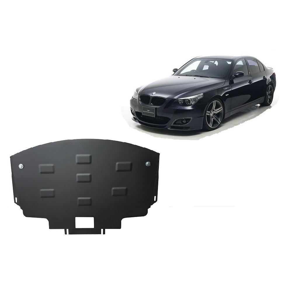 Protection sous moteur et de la radiateur BMW Seria 5 E60/E61 pare-chocs avant standard M