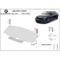 Protection sous moteur et de la radiateur BMW Seria 5 E60/E61 pare-chocs avant standard M