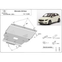 Protection sous moteur et de la boîte de vitesse Mercedes B-Class W246