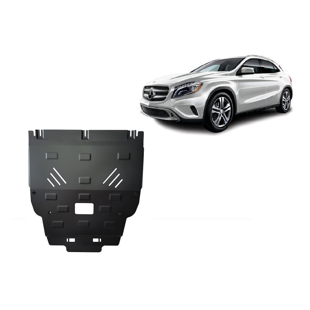 Protection sous moteur et de la boîte de vitesse Mercedes GLA X156
