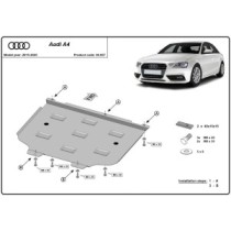 Protection de la boîte de vitesse Audi A4 B9
