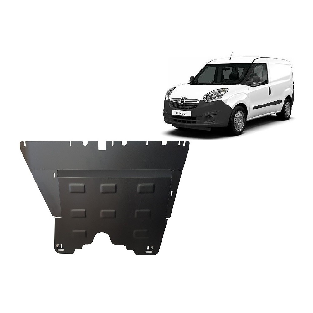 Protection sous moteur et de la boîte de vitesse Opel Combo D