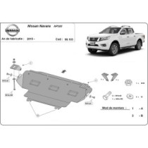 Protection de radiateur Nissan Navara NP300 - D23
