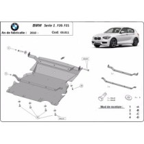 Protection sous moteur et de la radiateur BMW Seria 1 F20/F21