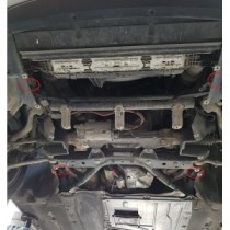Protection sous moteur et de la radiateur BMW Seria 1 F20/F21