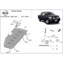 Protection de réservoir Nissan Navara D40
