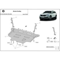 Protection sous moteur et de la boîte de vitesse Skoda Kodiaq