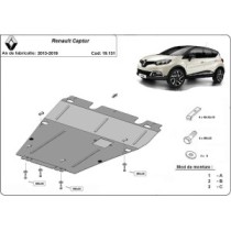 Protection sous moteur et de la boîte de vitesse Renault Captur
