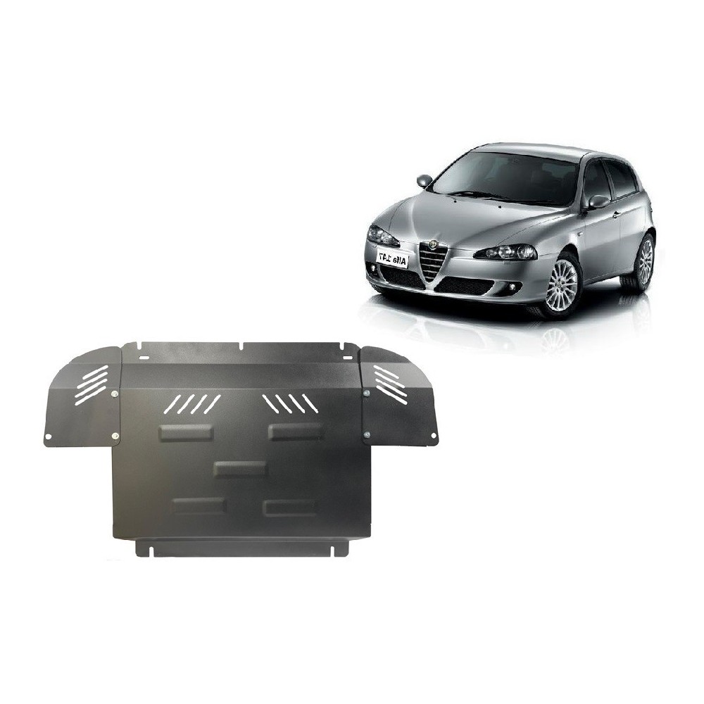 Protection sous moteur et de la boîte de vitesse Alfa Romeo 147